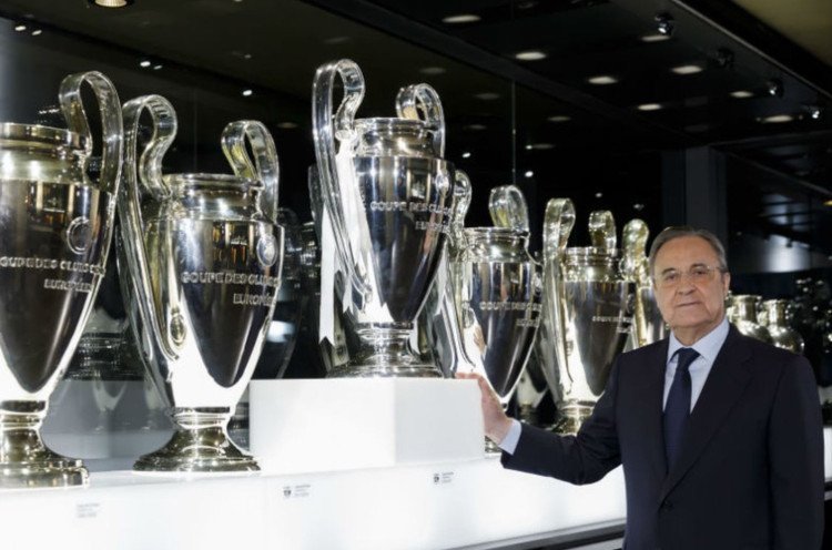 Real Madrid Juara LaLiga, Florentino Perez Lampaui Santiago Bernabeu