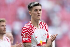 Tolak Arsenal, Benjamin Sesko Bertahan dengan RB Leipzig