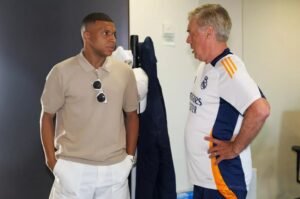 Carlo Ancelotti Masih Meracik Posisi Kylian Mbappe di Real Madrid