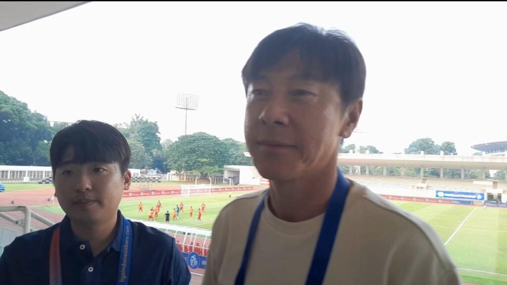 Shin Tae-yong Pantau Liga 1 Sebelum Tentukan Skuad Timnas Indonesia untuk Lawan Arab Saudi dan Australia