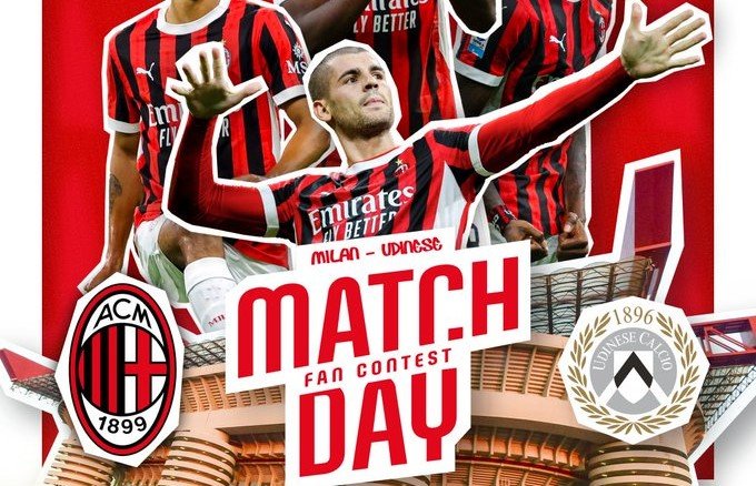 Prediksi, Jadwal Siaran Langsung, dan Link Live Streaming AC Milan Vs Udinese