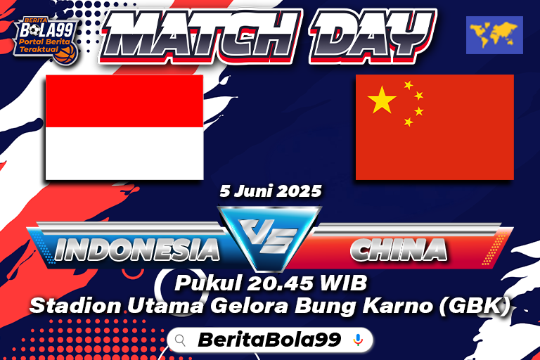 Prediksi Skor Indonesia vs China