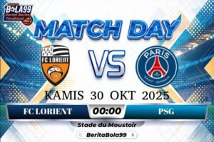 Prediksi Lorient vs Paris Saint-Germain