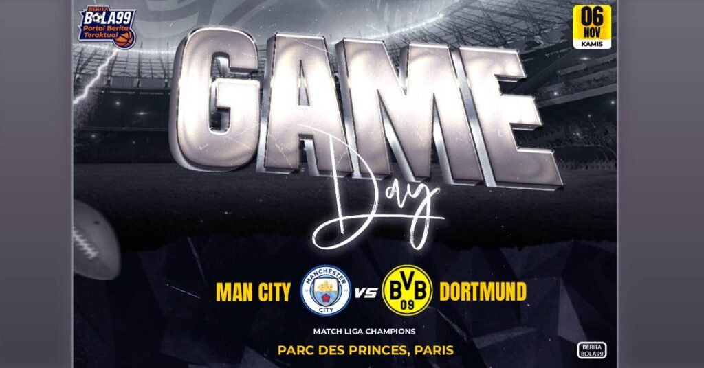 Prediksi Manchester City vs Borussia Dortmund