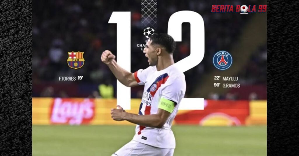 PSG Jinakkan Barcelona