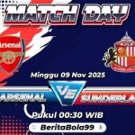 Prediksi Sunderland vs Arsenal : Analisis, Statistik & Skor Akhir