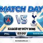 Prediksi PSG vs Tottenham: Duel Filosofi di Parc des Princes