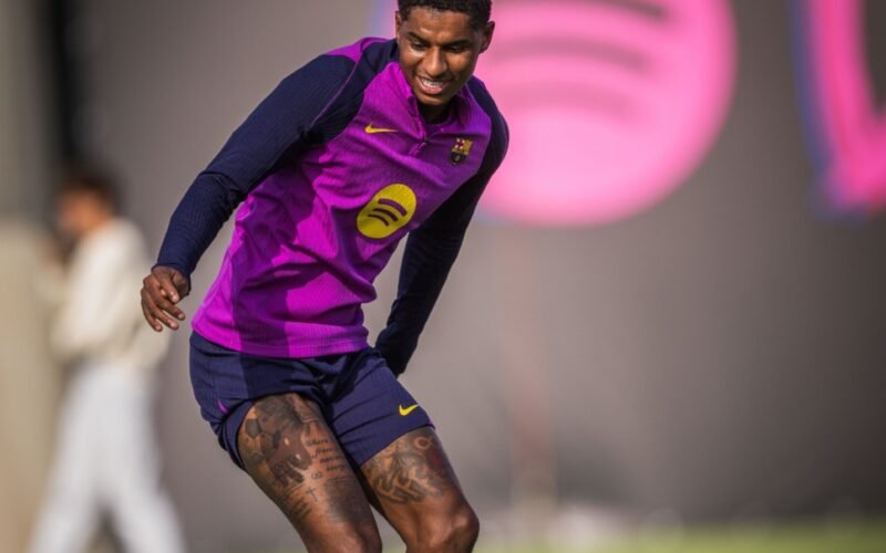 Ngebet Tinggalkan Manchester United, Marcus Rashford Ingin Bertahan di Barcelona