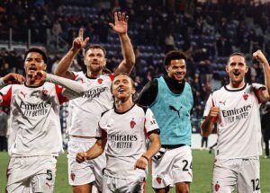 Hasil Serie A: Tumbangkan Cagliari, AC Milan Geser Inter Milan dari Puncak Klasemen