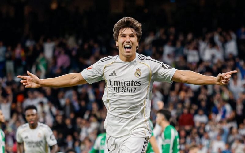 Cetak Hat-trick untuk Real Madrid, Gonzalo Garcia Menyamai Rekor Ruud Van Nistelrooy